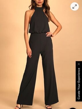 Lulus Moment for Life black jumpsuit